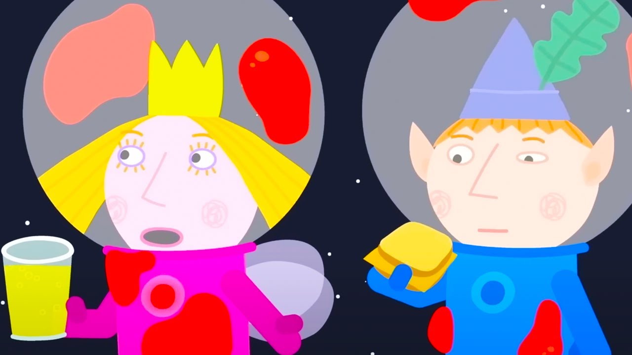 Le Petit Royaume de Ben et Holly | Pique-nique sur la Lune | Dessin animé