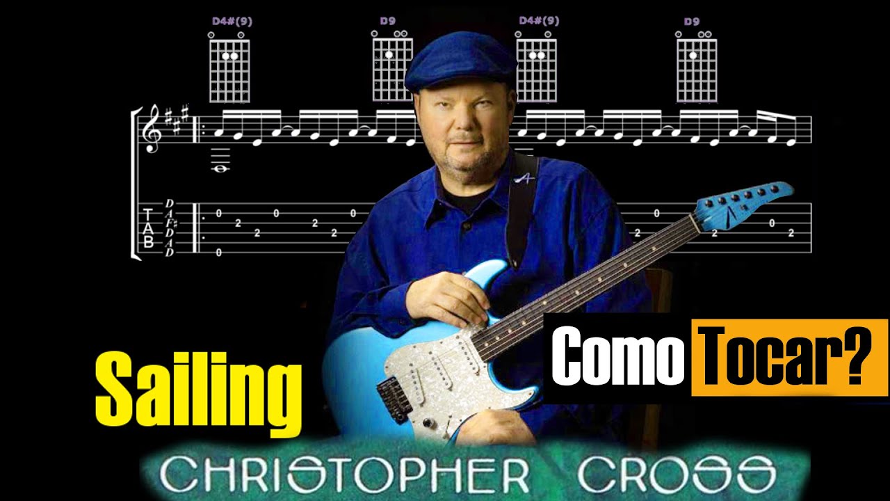 Christopher Cross - Sailing - Como tocar na guitarra? - Aula de guitarra!