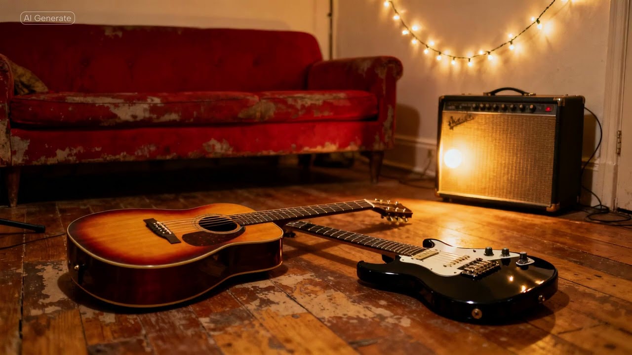 Instrumental Lo-Fi Your Heart is a Sunflower (Guitar Music)