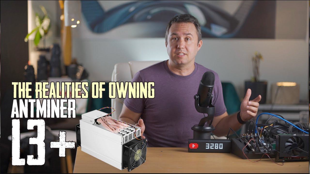 Realities of Running Antminer L3+, Crypto Mining Farm.  Power, Noise, Profit.