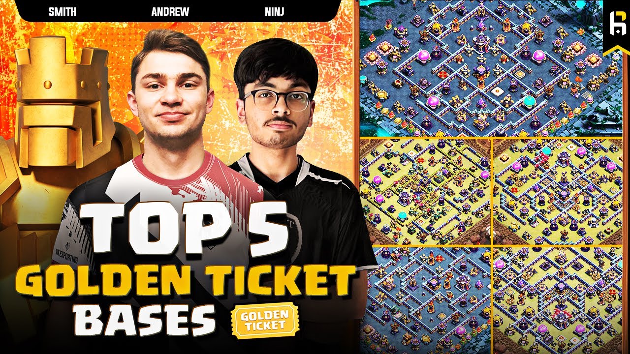 Defend Like A Pro 💫 | TOP 5 TH15 WORLDCLASS Golden Ticket Bases | w/ BASELINK