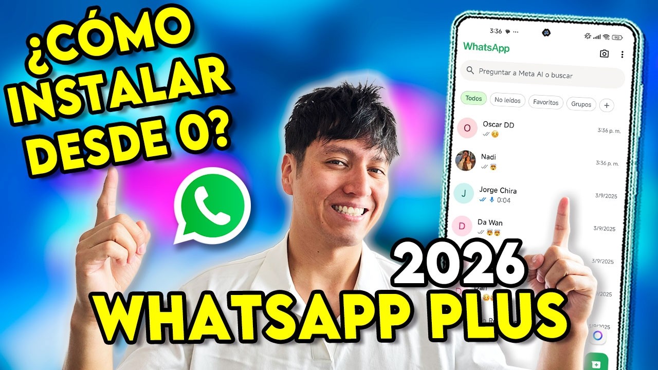 Whatsapp Plus YA FUNCIONA 📱 Whatsapp Plus Ultima versi&oacute;n 2026 ✅ INSTALAR FACIL! 😍