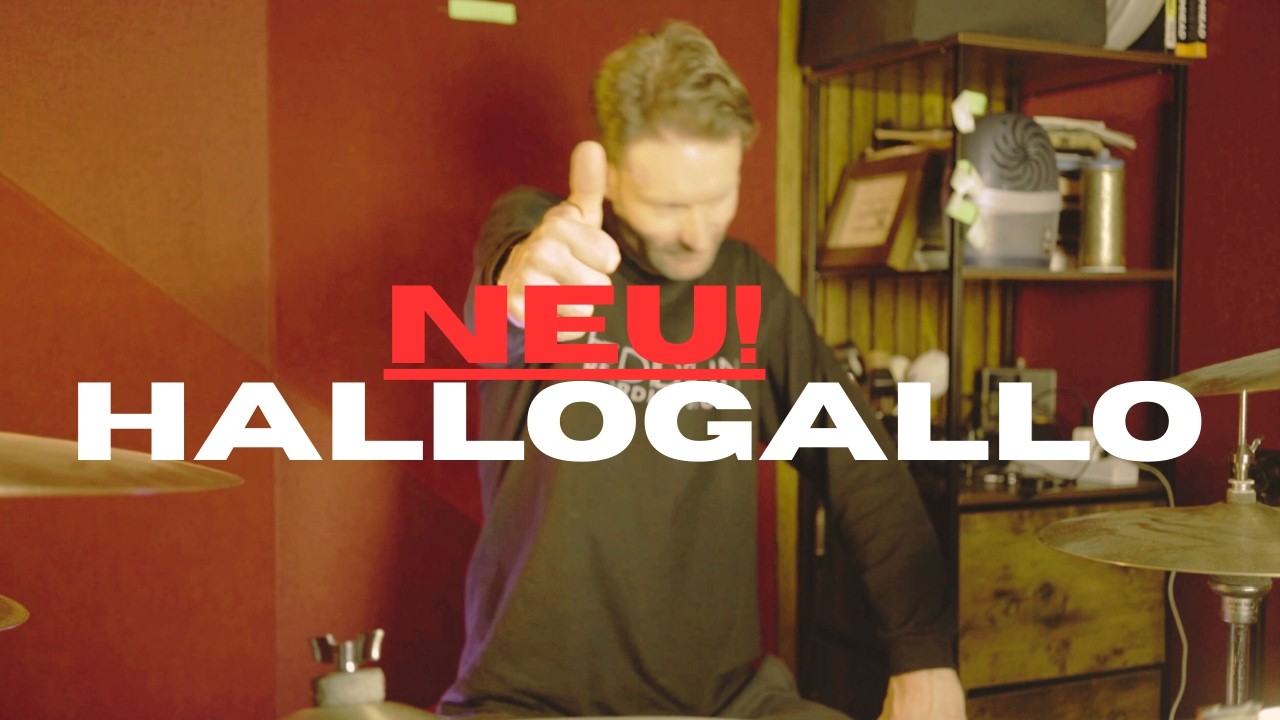 НОВИНКА! - Hallogallo - Урок игры на барабанах