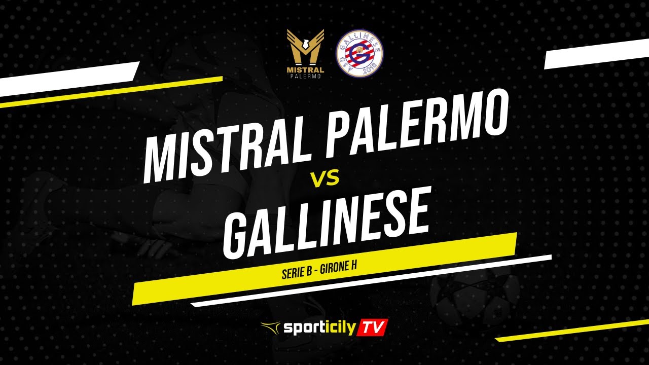 Mistral Palermo - Gallinese LIVE | Serie B | Diretta Futsal