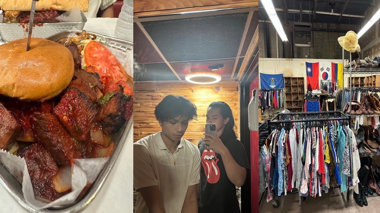 First Time At Udelco Thrift! | Immaculate Eats At Addy’s BBQ