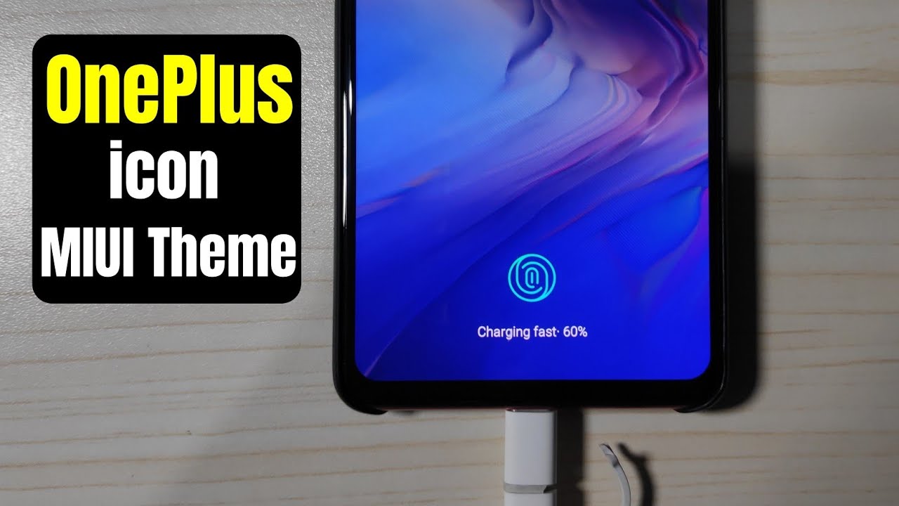 OnePlus Fingerprint Icon MIUI 11 Theme \ miui 11 theme \ best miui 11 theme