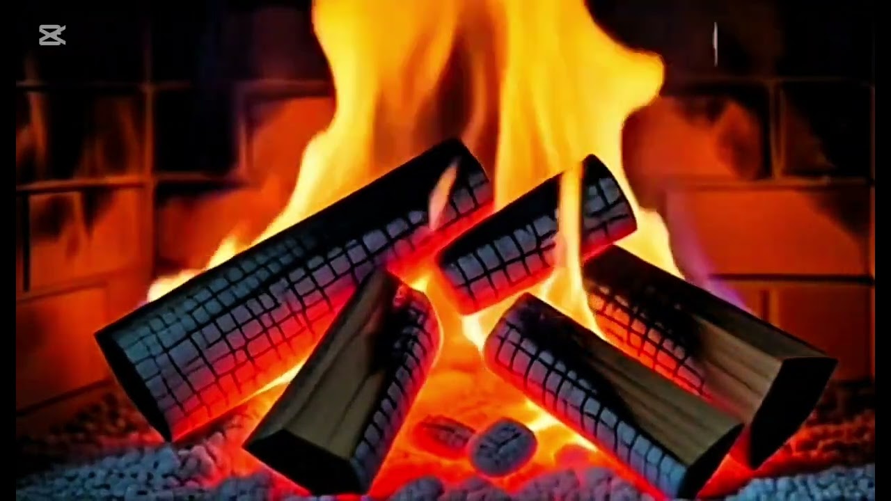 Relaxing Fireplace Ambience 🔥 Crackling Fire for Sleep & Stress Relief