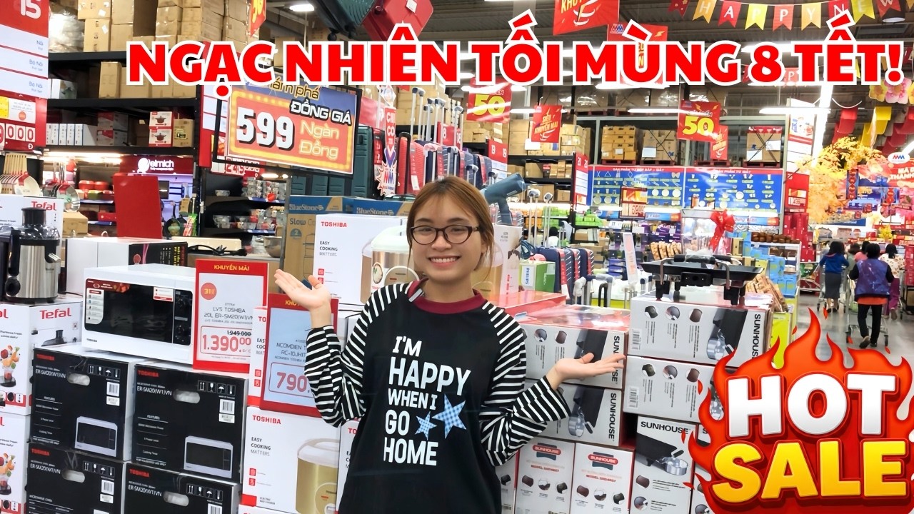 SIÊU THỊ METRO VN! NGẠC NHIÊN TỐI MÙNG 8 TẾT!
