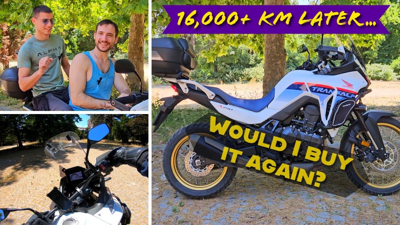 Honda Transalp 750 Long-Term Review (16,000+ km) | 2-Up Tested, Honest Verdict!