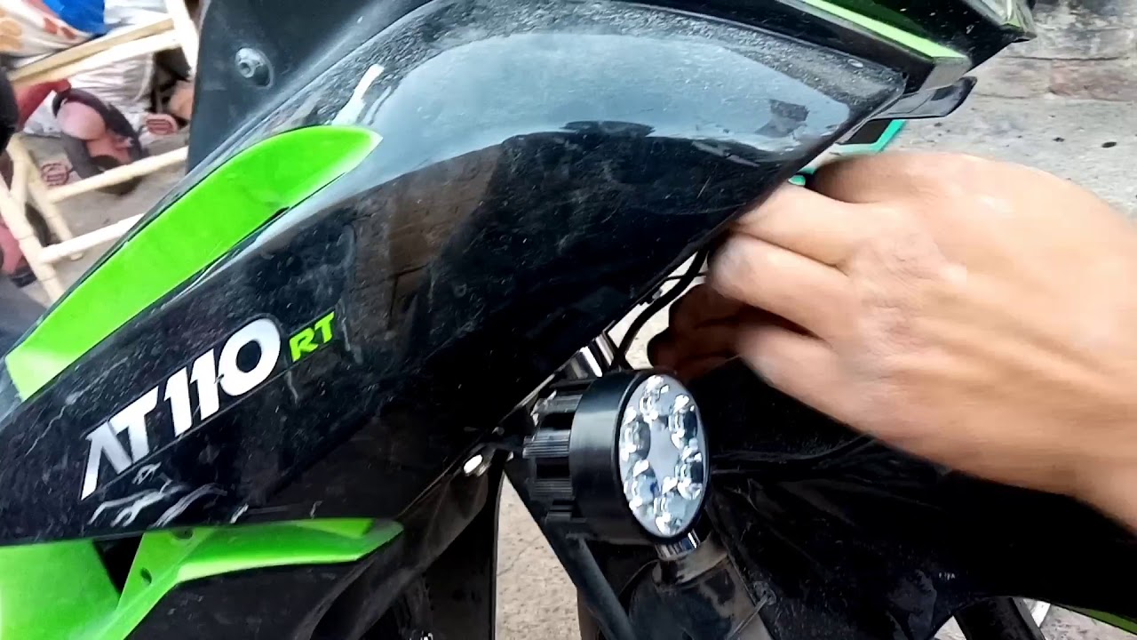 Cómo poner luces exploradoras a moto Italika at 110