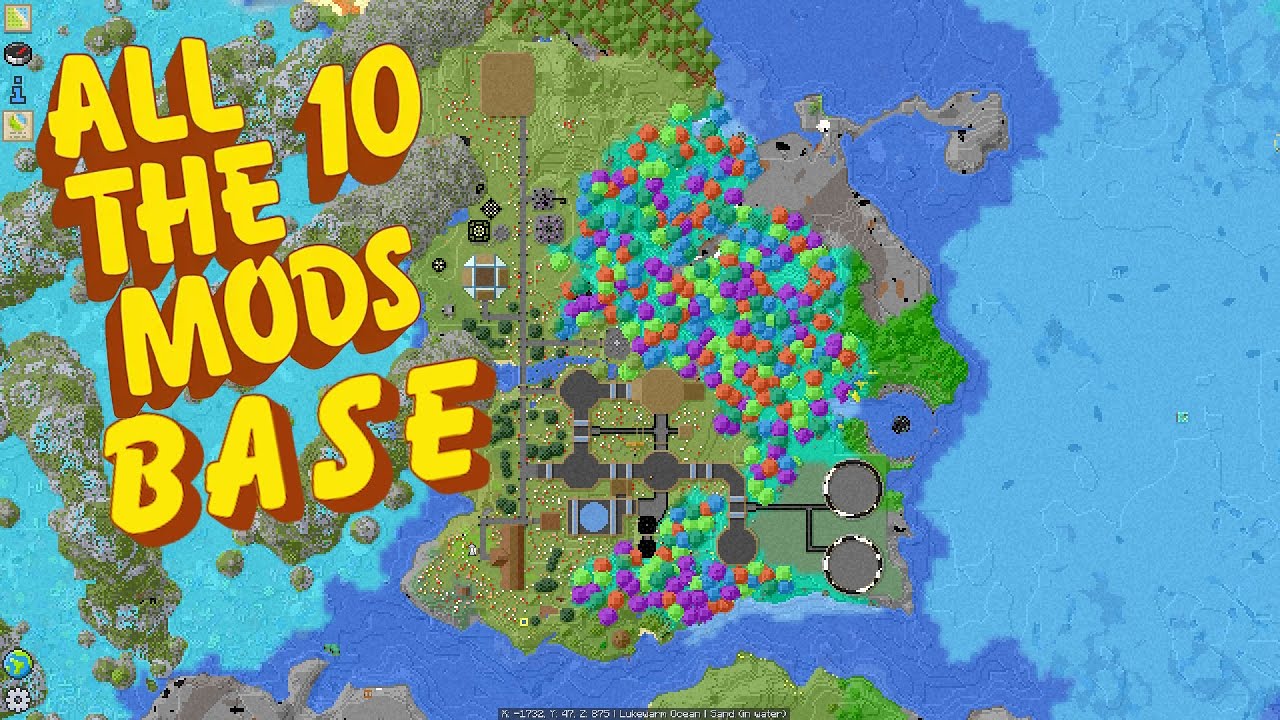 All The Mods 10 Episode 41 BONUS: Base showcase