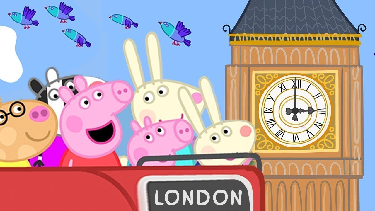 Peppa Pig Goes to London 🇬🇧🐷 Peppa Pig Official Channel Family Kids Cartoons
