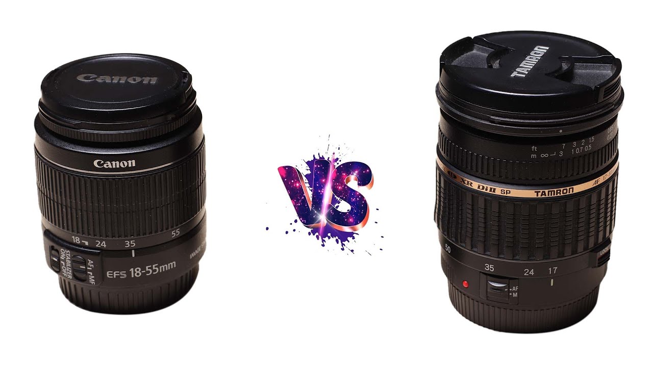 Canon 18 55 vs Tamron 17 50 2.8 Sfida tra Obiettivi Zoom ITA