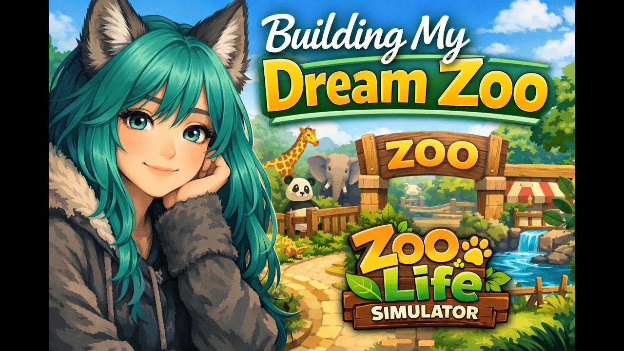 Building My Dream Zoo in Zoo Life Simulator 🦁 | First Look Gameplay | #zoolifesim, #keymailer