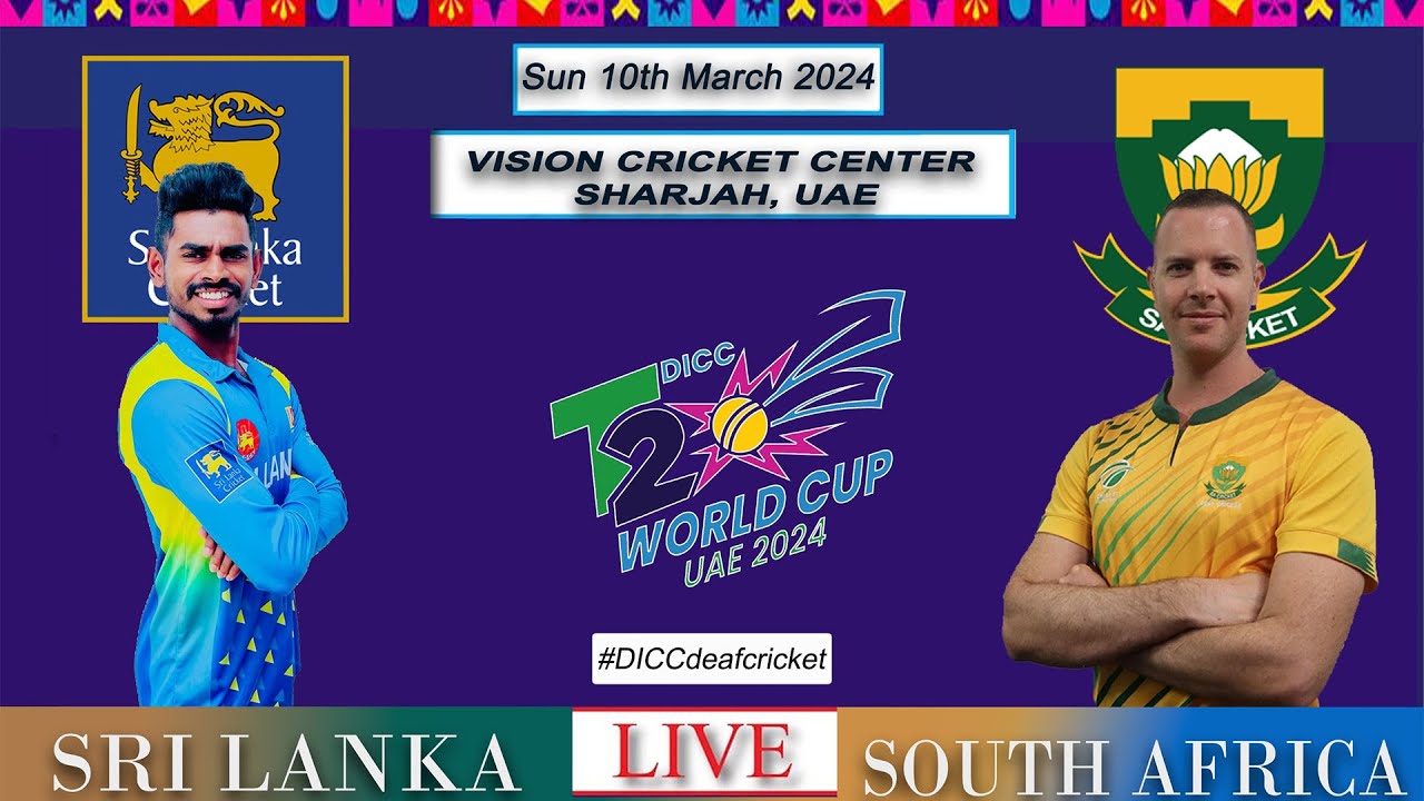 Highlights: SLvsSAF | Group stage |  DICC T20 World Cup UAE 2024 | Sunday 10th March