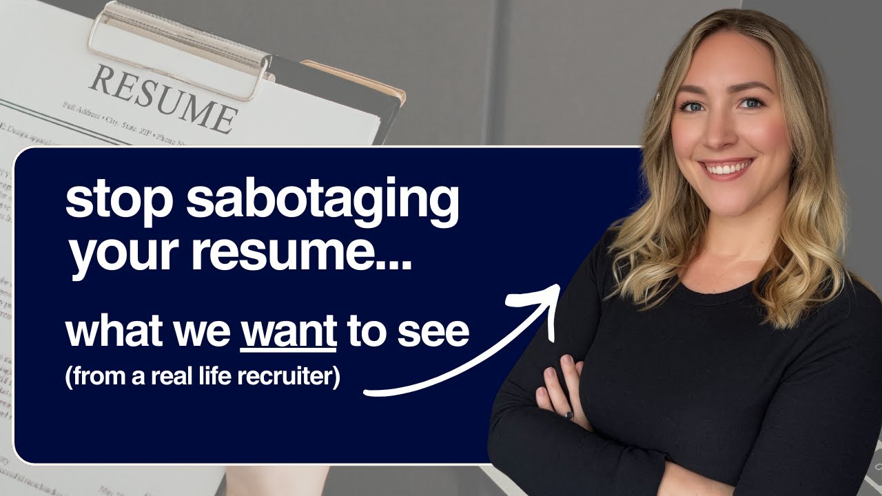 The Resume Formula That Gets Interviews (From A Recruiter's Perspective)