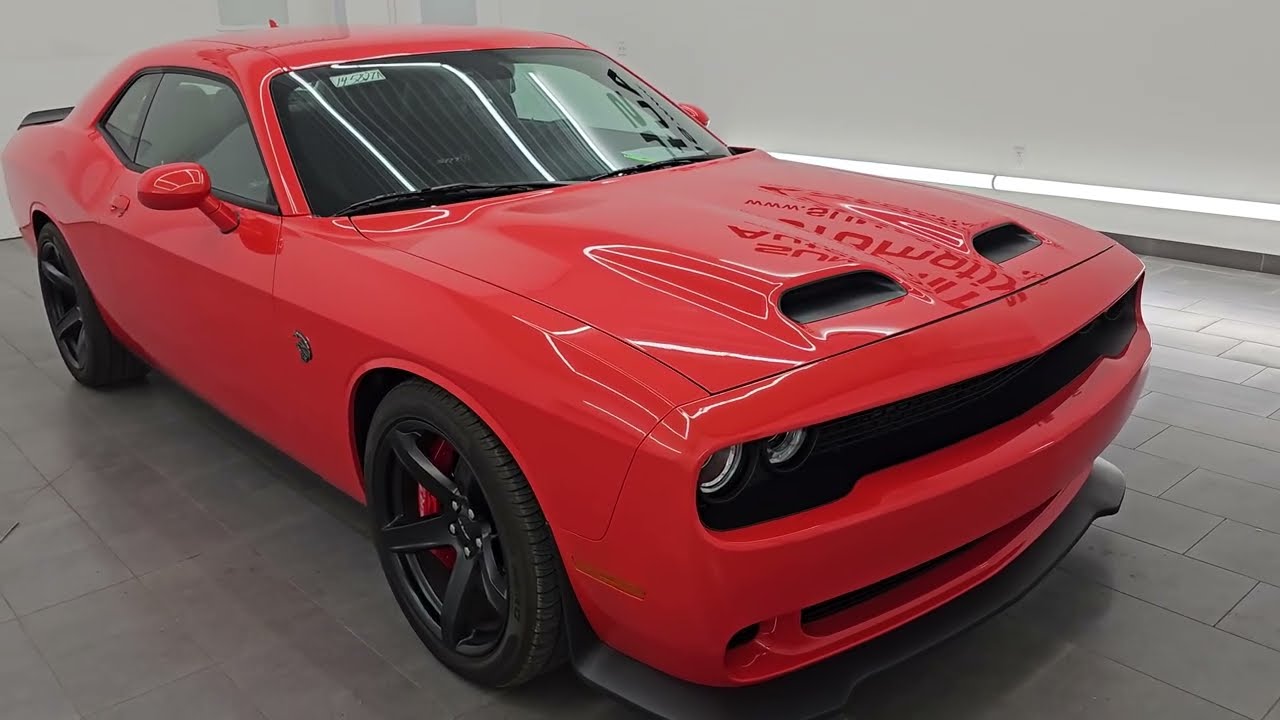 2021 DODGE CHALLENGER HELLCAT REDEYE GO MANGO 4K WALKAROUND 14582ZA SOLD!