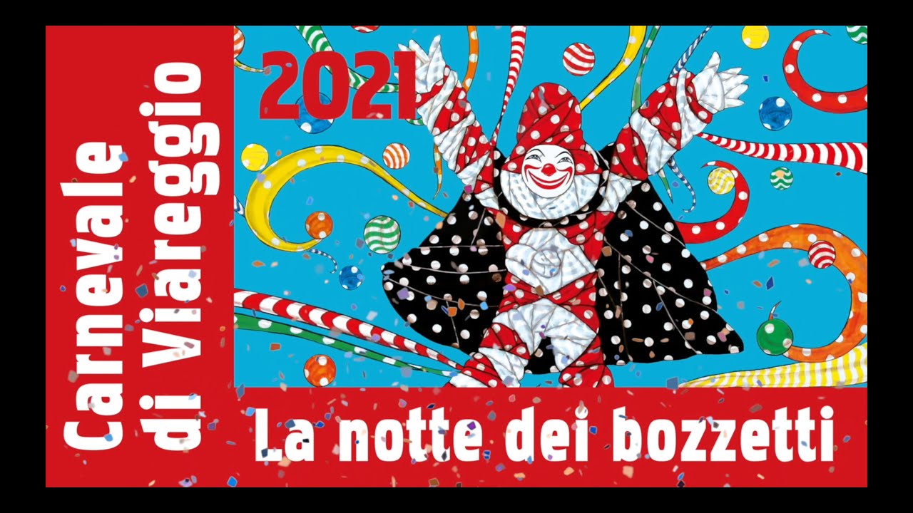 La notte dei Bozzetti 2021 Carnevale di Viareggio 27 Agosto 2020