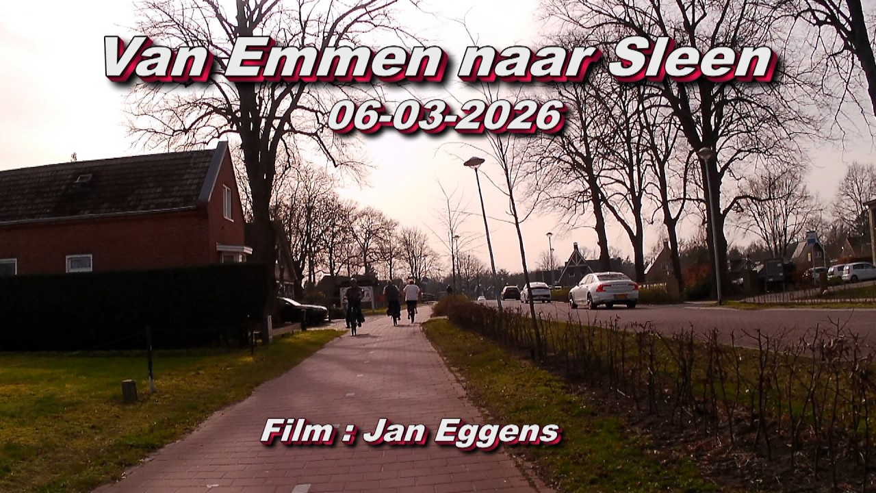 Van Emmen naar Sleen 06 03 2026