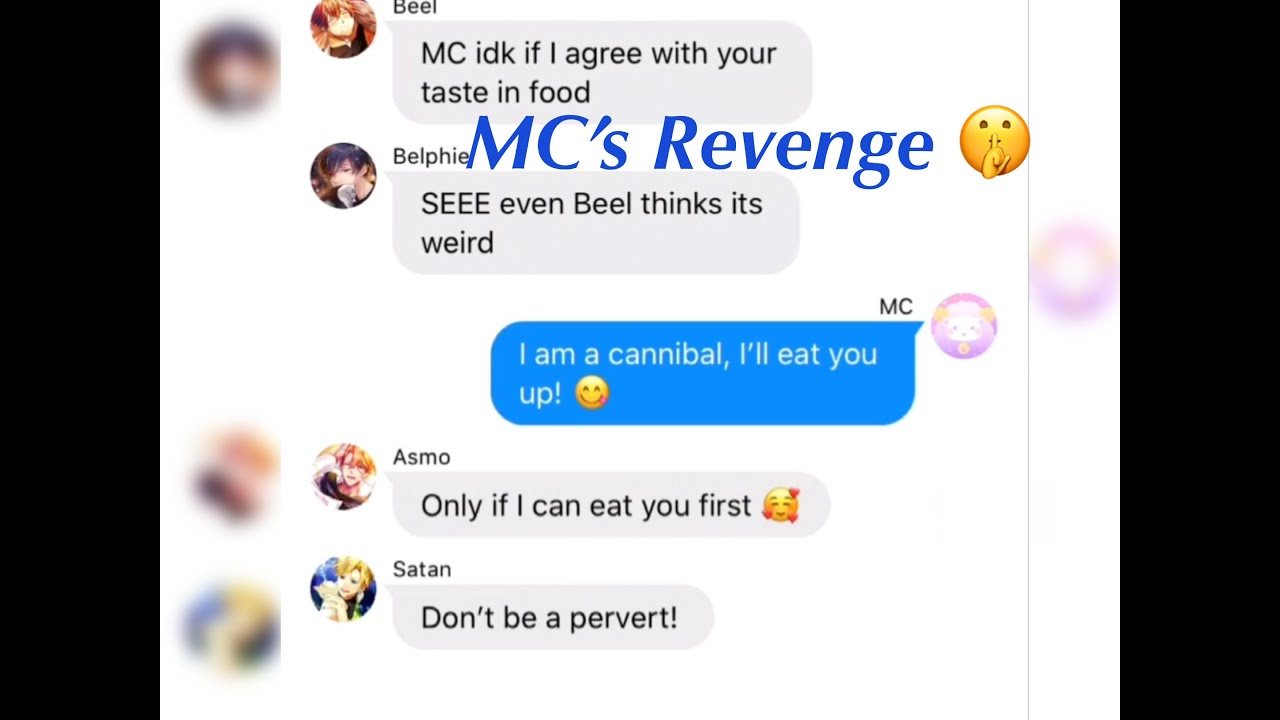 Obey Me! Lyric Prank: Cannibal-Kesha (Pt.2 to Animals/MC Revenge)