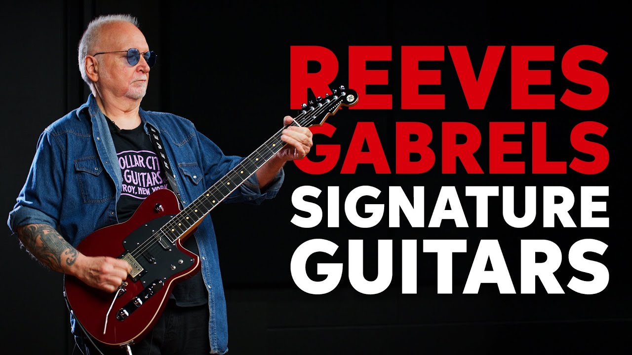 The Cure&rsquo;s Reeves Gabrels Signature Reverend Guitars