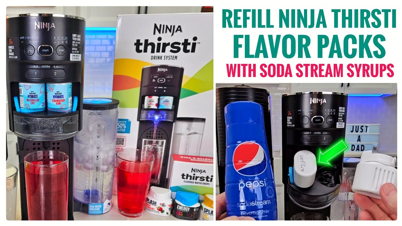 Ниндзя Тристи: как пополнить наборы ароматизаторов сиропами Soda Stream от Pepsi