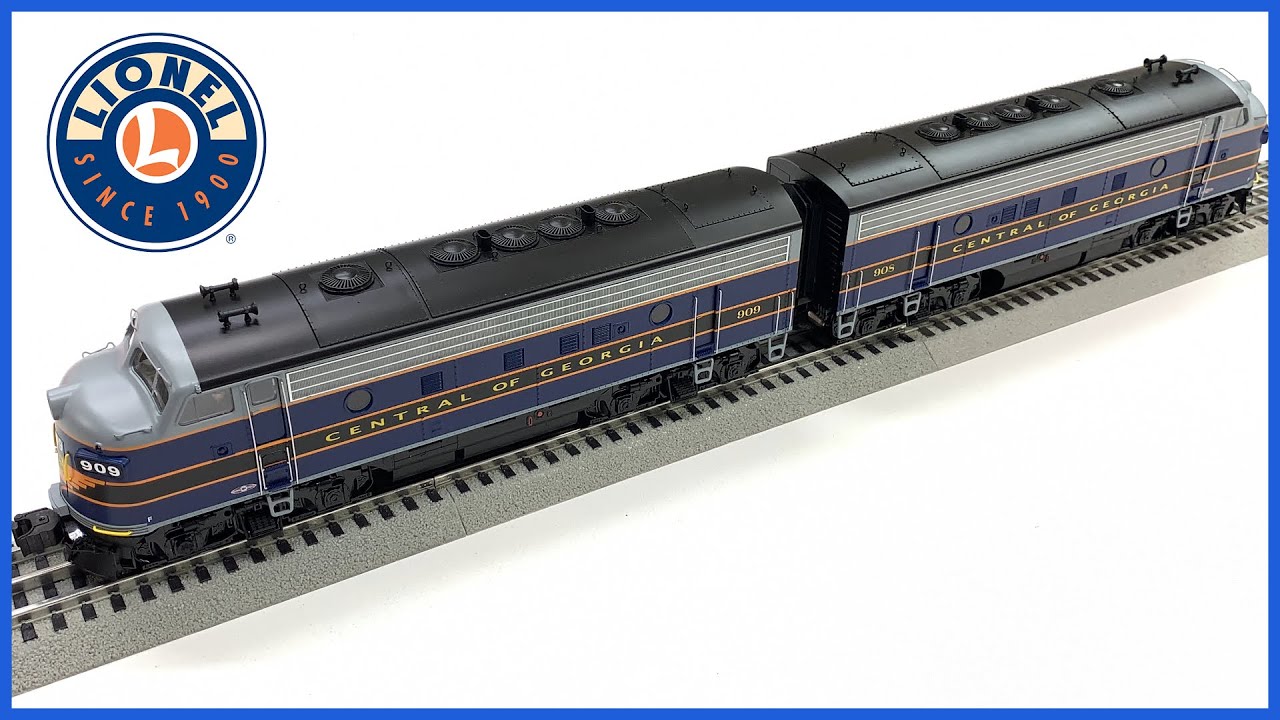 My Rarest Locomotives - Lionel Trains Central of Georgia F3 AA