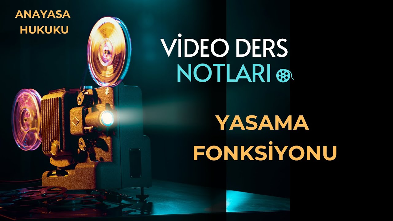 YASAMA FONKSİYONUNUN NİTELİKLERİ
