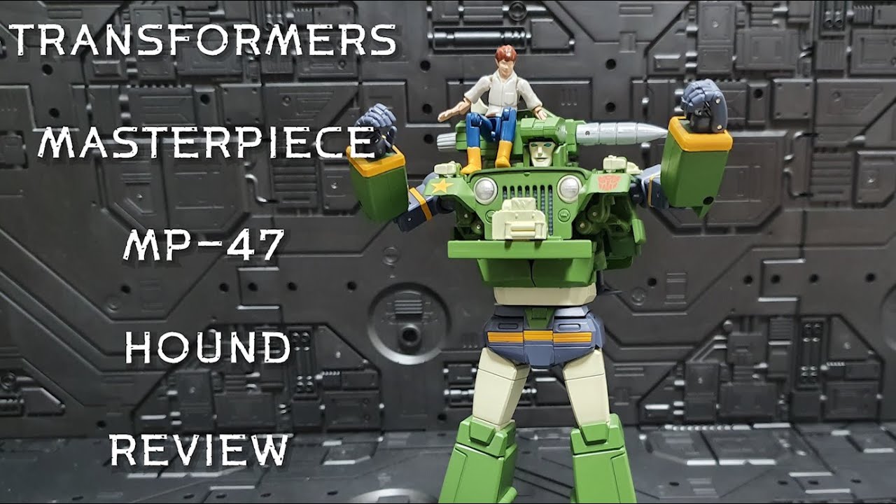 MasterPiece - 47 HOUND REVIEW. TRANSFORMERS G1 MP47