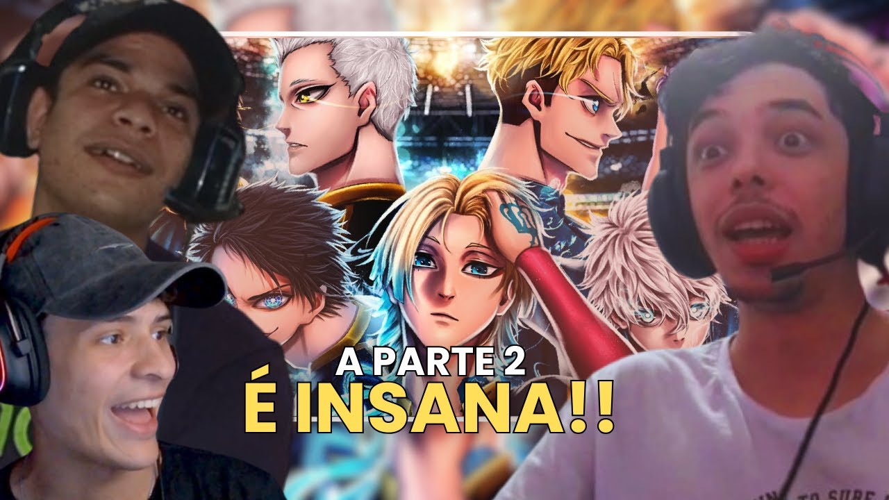 REACT Anirap - Bastard X Manshine City (Blue Lock) | Liga Neo Egoísta PT 2