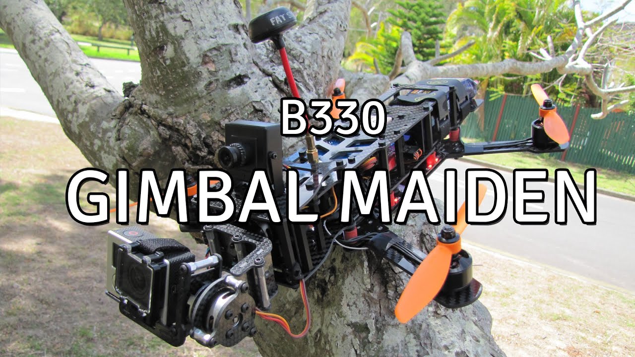 B330 Gimbal Maiden // Blackout 330 // CM2208 2000kv // Naze32