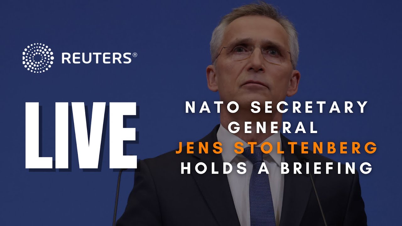 LIVE: Stoltenberg holds a briefing following a virtual NATO leaders summit