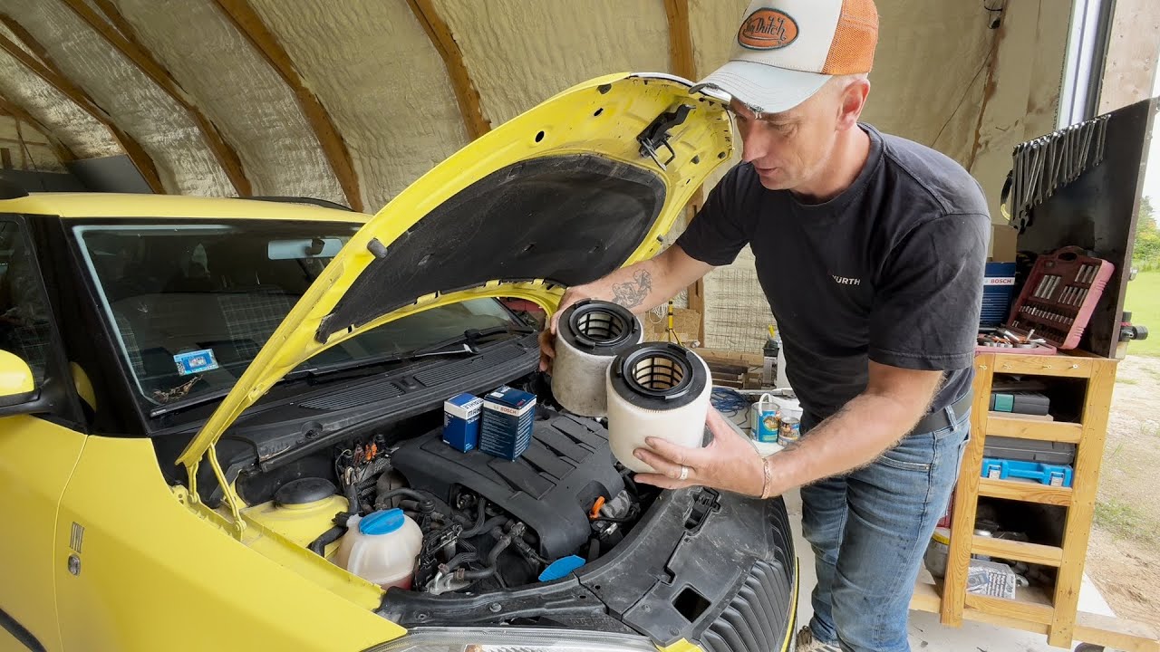 I SERVICE MY FAMILY CARS.