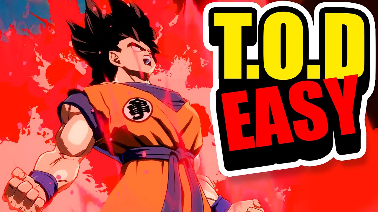 WOW! BASE GOKU (T.O.D EASY Combo) Step By Step | Dragon Ball FighterZ Season 3.5
