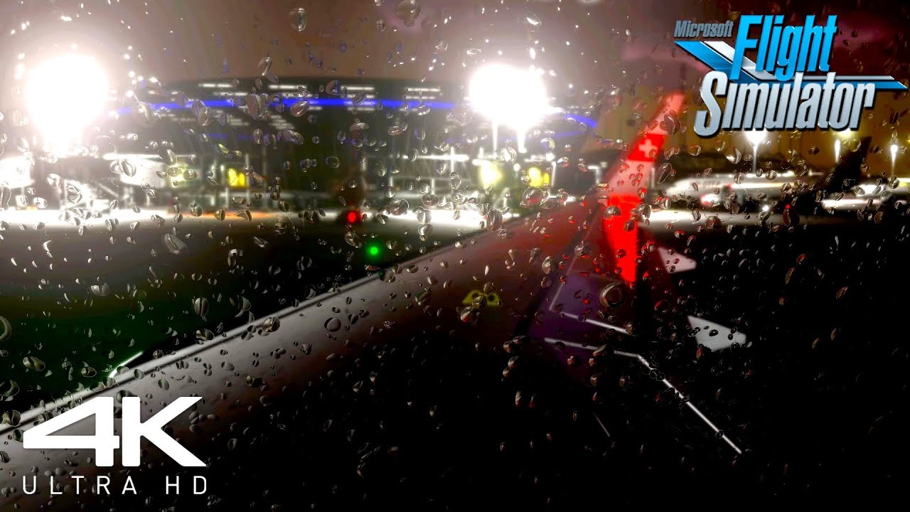 Flight Simulator ULTRA REALISM: Spectacular Night Graphics | A320NEO | Takeoff At Nice | 4K | MSFS