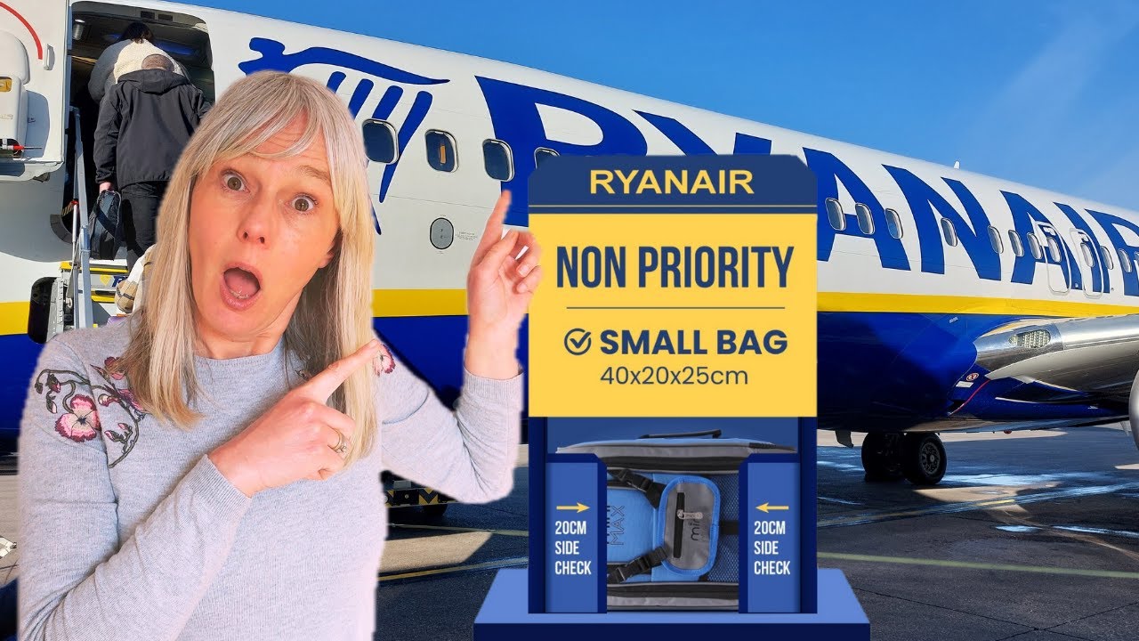 How to AVOID Ryanair Baggage Fees! What Fits in the FREE Cabin Bag (3-Night Trip Packing Tips)