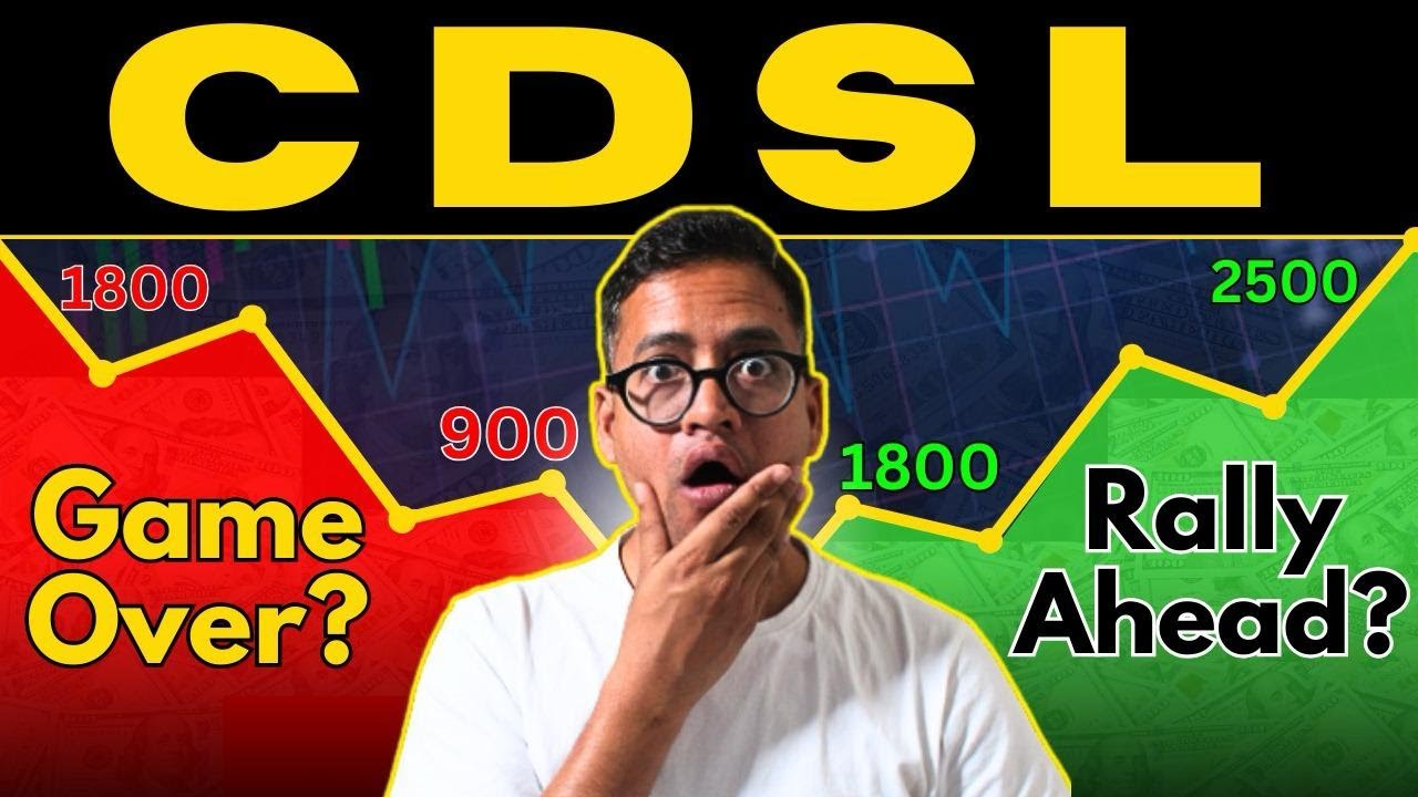 CDSL Stock Game Over Or Rally Ahead? | Multibagger CDSL Simplified | Rahul Jain  #rahuljainstocks