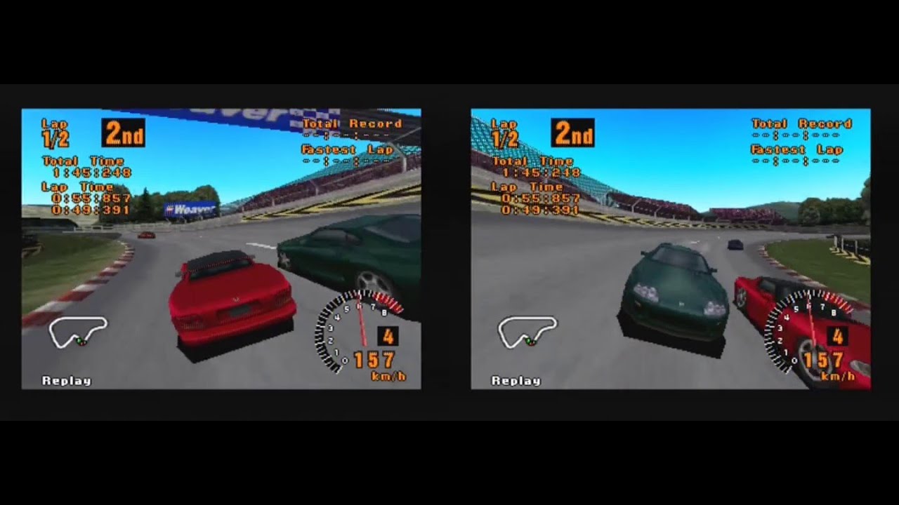 Gran Turismo 1 - Megaspeed Cup: Viper RT/10 vs Supra RZ
