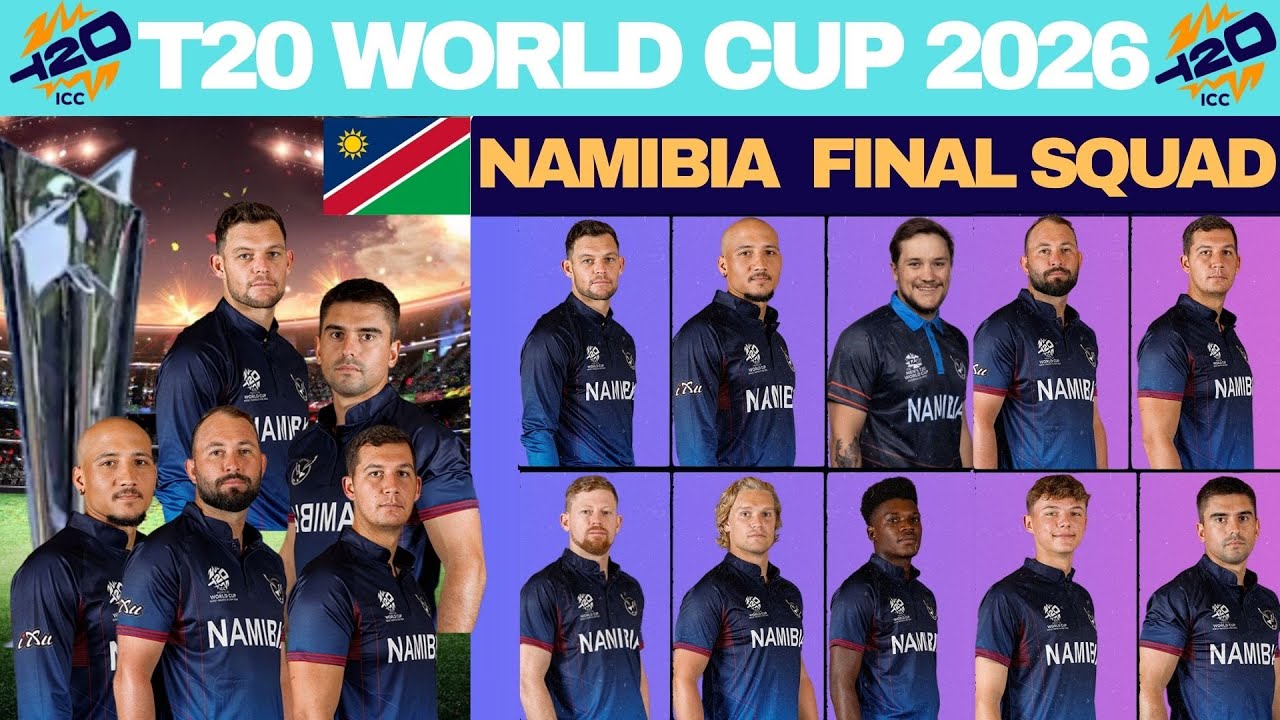 Namibia T20 World Cup 2026! #namibia #namibiacricket #wc2026 #t20wc2026 #
