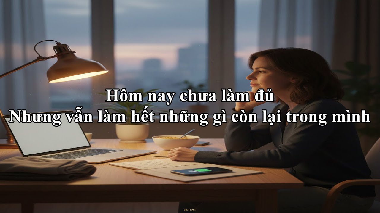 Hôm nay chưa làm đủ, Nhưng vẫn làm hết những gì còn lại trong mình | Me Story 10