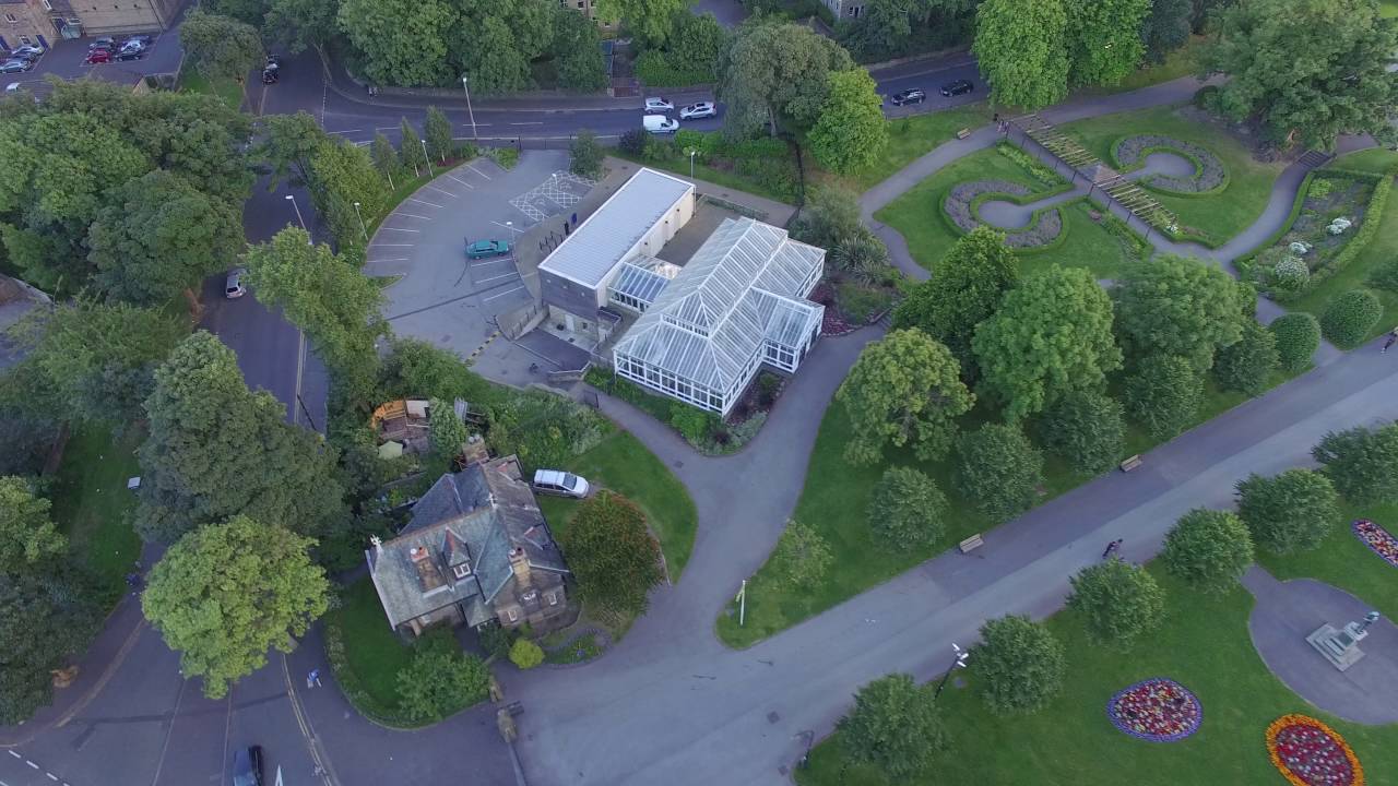 4K HQ - Greenhead Park Huddersfield By Drone