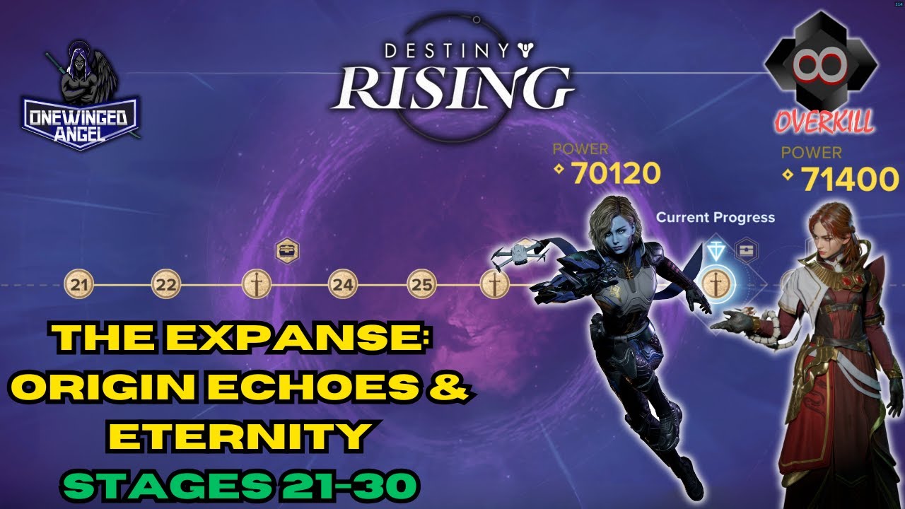 Destiny Rising | Expanse Eternity & Echoes | Estela 71k | Helhest 70K