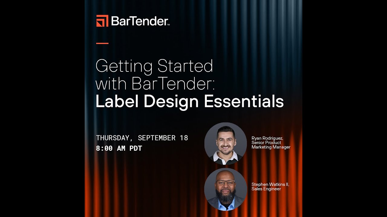Getting Started with BarTender: Label Design Essentials