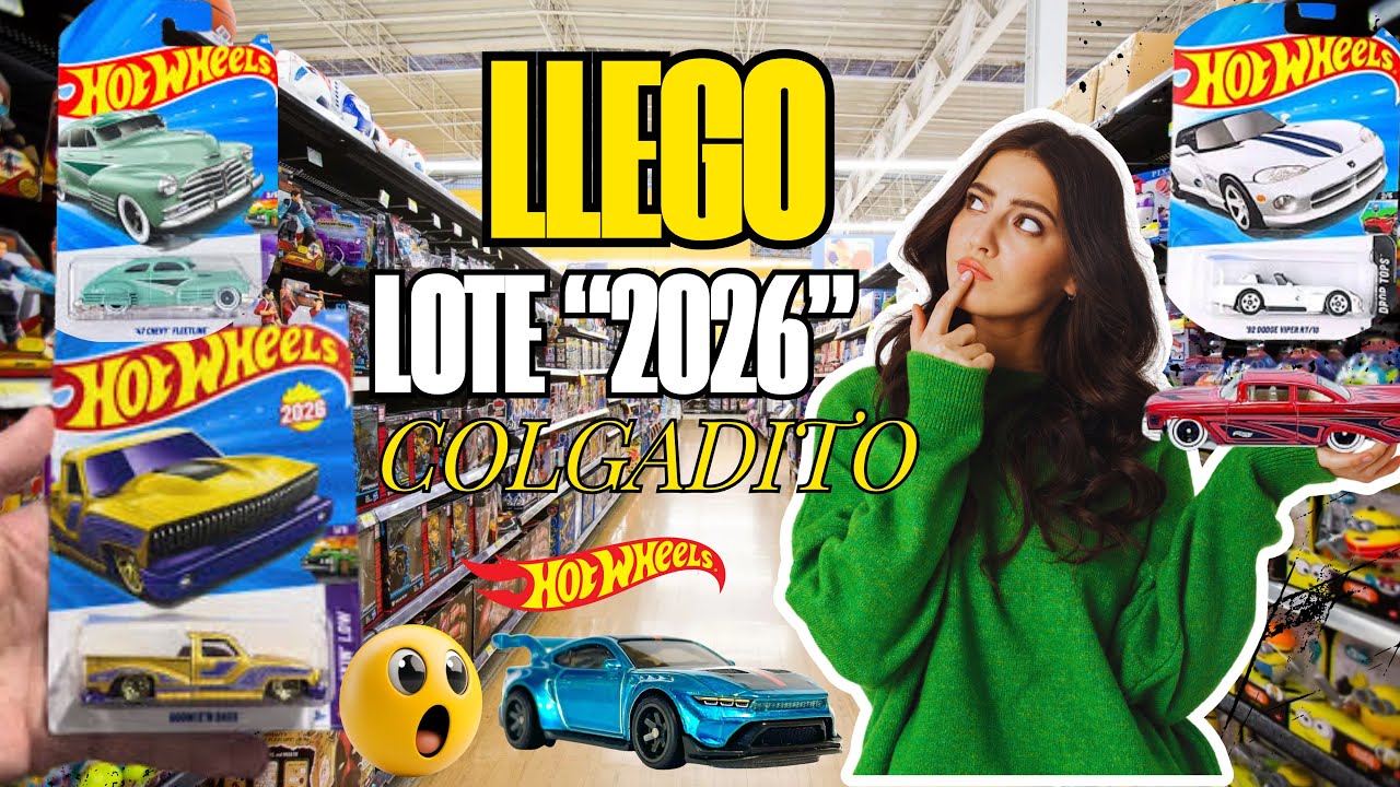 Hotwheels lote B 2026 | encontré Bugatti y batmobile | Mr STH 