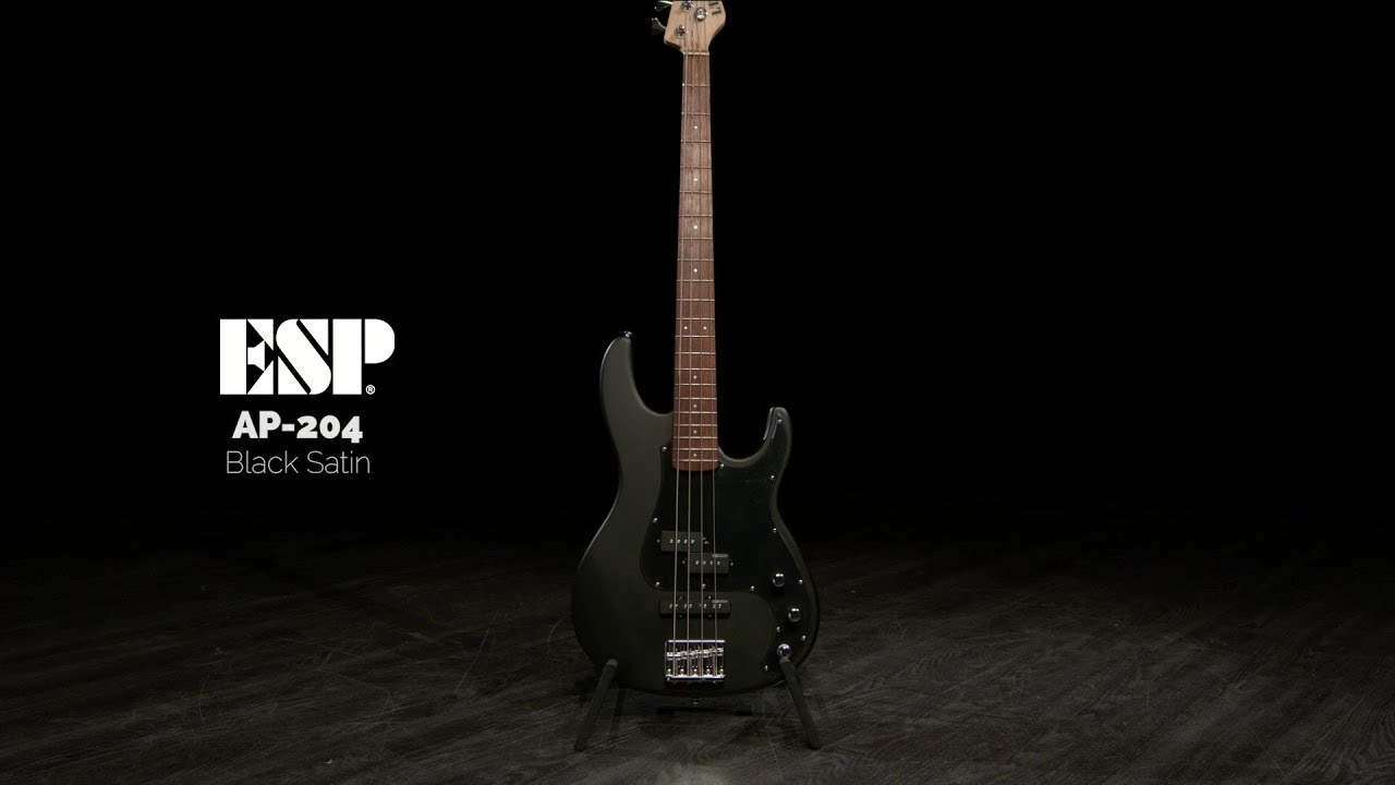 ESP LTD AP-204, Black Satin | Gear4music demo