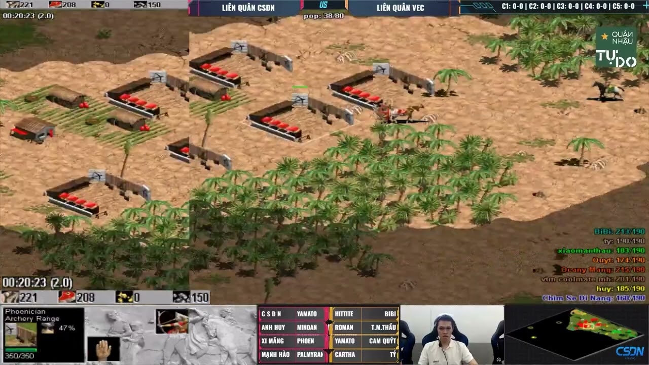 Liên quân Chim Sẻ Đi Nắng vs Liên Quân VEC | 4vs4 Random | 26/06/2023 #aoe #chimsedinang