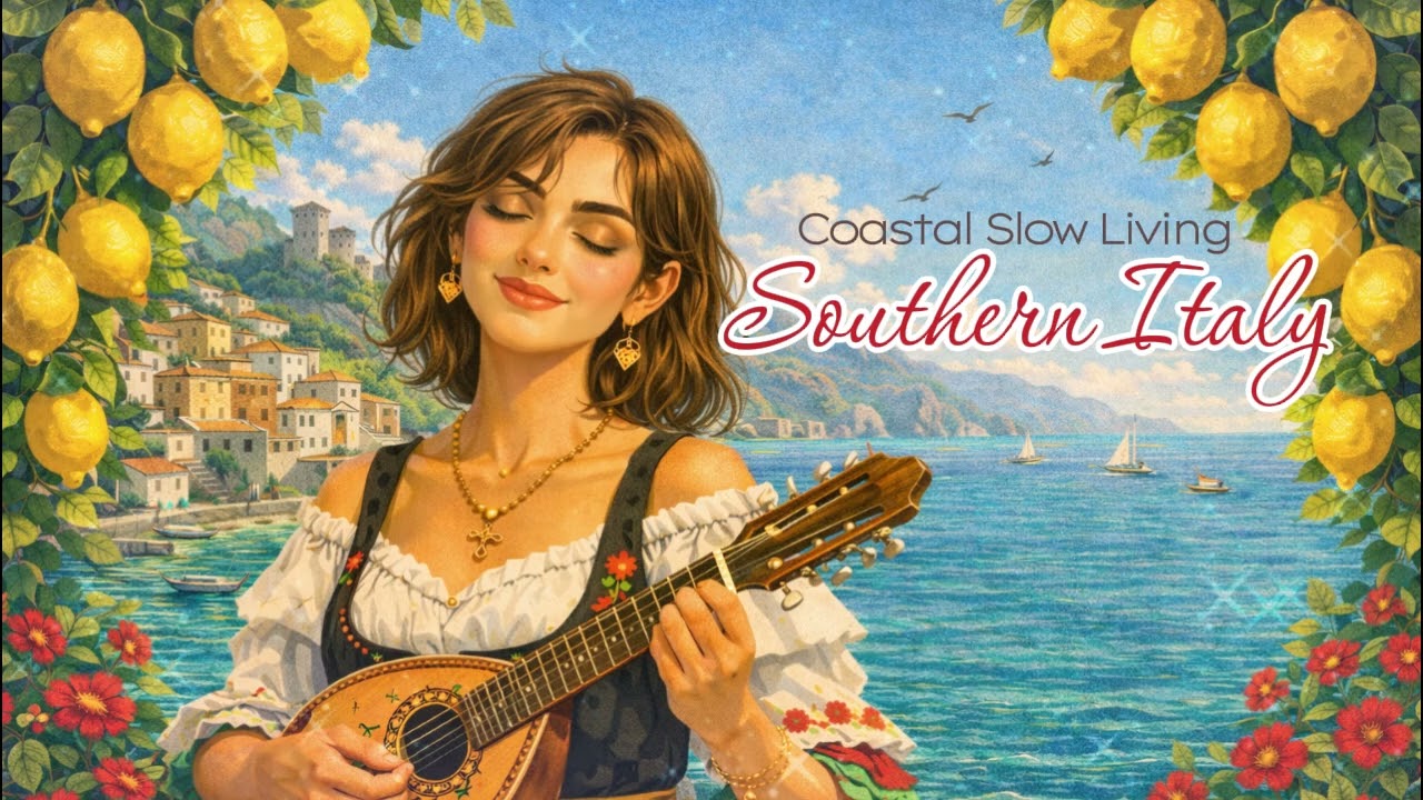 Golden Southern Italy Coast | 午後黃金海岸：南義的慵懶時光