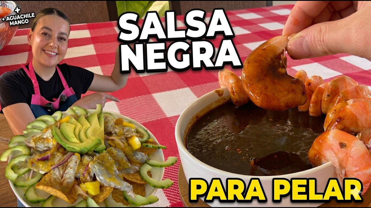 Camarones Para Pelar | El Secreto de la Salsa Negra