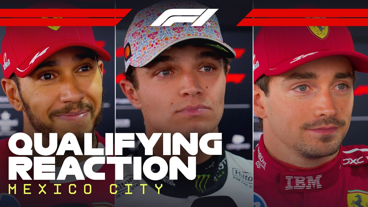 Drivers React After Qualifying | 2025 Mexico City Grand Prix