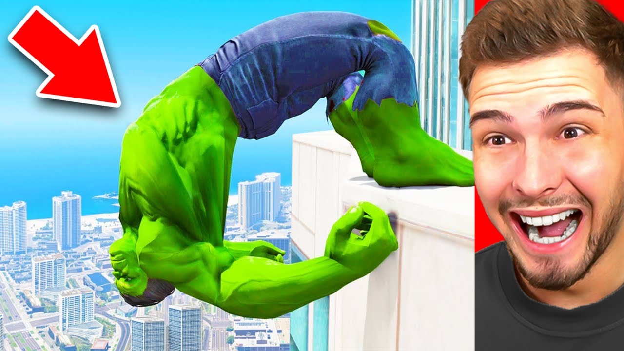 WIE STARK KANN HULK in GTA 5 WERDEN?!